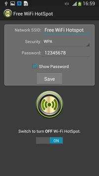 Free WiFi hotspot screenshot 5