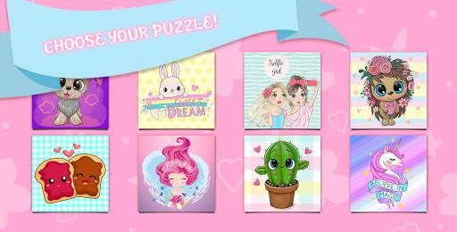Puzzles: game for girls screenshot 11