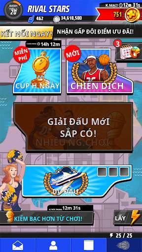 Bóng rổ Rival Stars screenshot 7