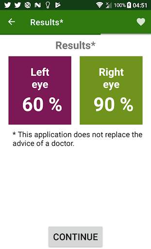 Eye exam 8 تصوير الشاشة