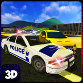 Police Chase Car 3D:Cop Car Driver icon