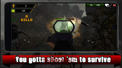 Immortal Zombie War: FPS Game 3D screenshot 3