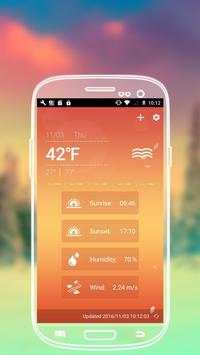 Sunlight Weather Widget Theme screenshot 3