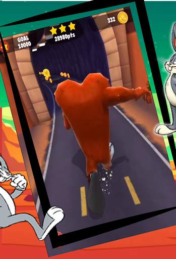 Looney Rush 2020: Rabbit Tunes Dash скриншот 3