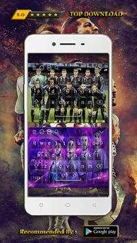 New Keyboard For Real el Madrid  Football 2019 2 تصوير الشاشة
