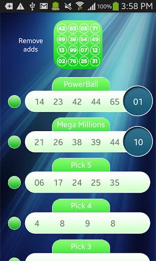 My Lottery App screenshot 1