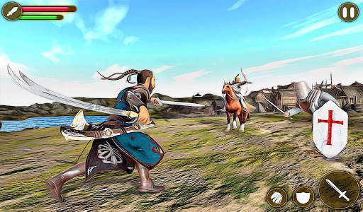 Real Sword Fighting 2021 - Archery Battle Games screenshot 4