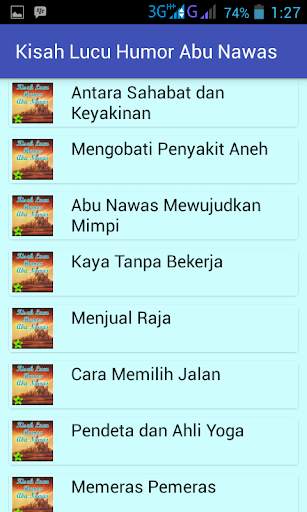 Kisah Lucu Humor Abu Nawas screenshot 2