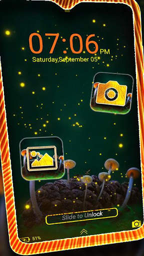 Mushroom Firefly Theme Launcher screenshot 3