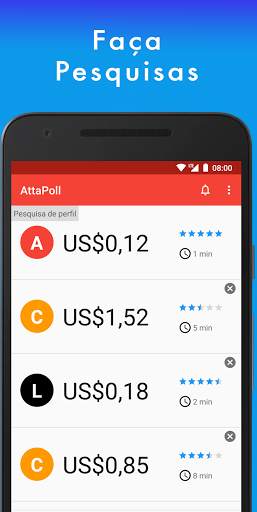 AttaPoll - Questionários Pagos screenshot 1