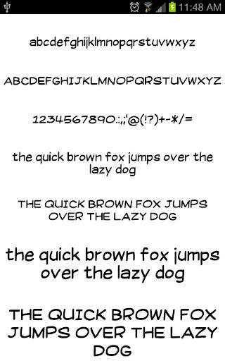 Written Fonts for FlipFont screenshot 5