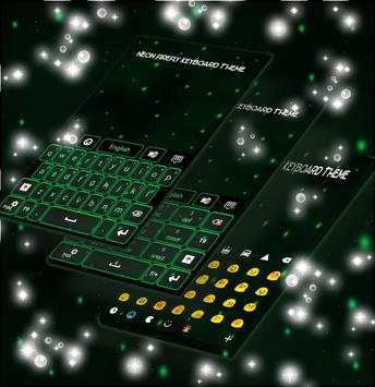 Neon Firefly Keyboard Theme screenshot 3