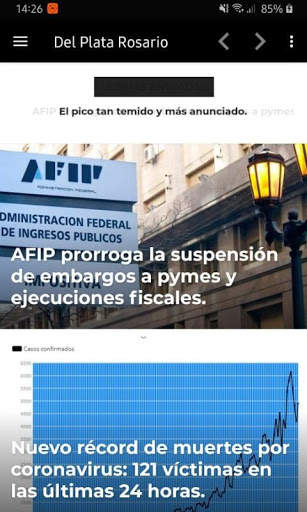 RADIO DEL PLATA ROSARIO 2 تصوير الشاشة