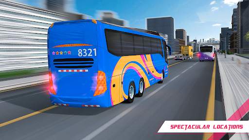 Highway Bus Racing - Bus Racer screenshot 4