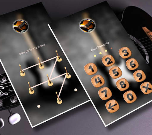 Guitar Launcher Theme 5 تصوير الشاشة