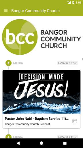 Bangor Community Church screenshot 2