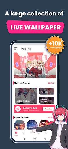 +9000000 Anime Live Wallpapers screenshot 2