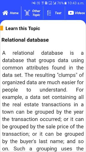 Database management system screenshot 5