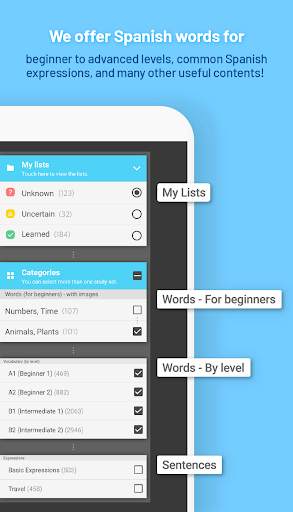 WordBit Spanish (for English) screenshot 8