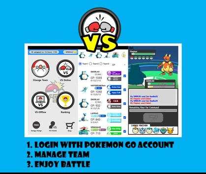 PGO Battle -1vs1 Online Battle screenshot 1
