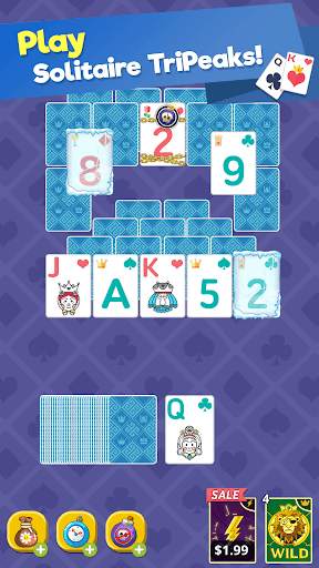 Theme Solitaire Tripeaks Tri Tower: Card Game screenshot 3