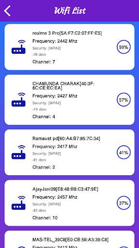 Wifi Analyzer screenshot 4