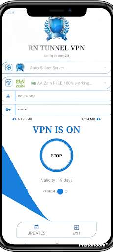RN TUNNEL VPN screenshot 2