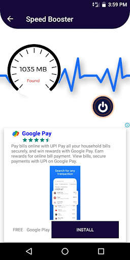 Touch VPN - Phone booster | CPU Cooler | Best VPN screenshot 2