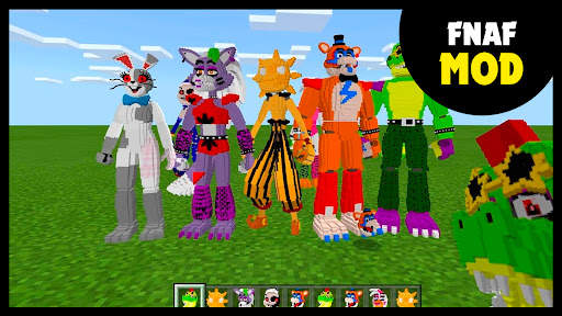 Fnaf Breach Mod for Minecraft screenshot 2