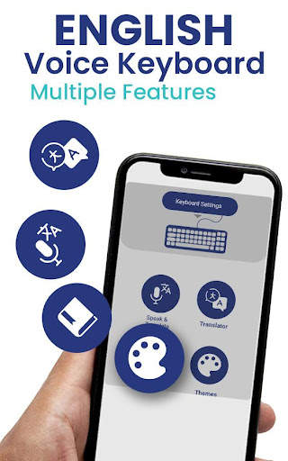 English Voice Typing Keyboard – Type by Voice screenshot 1