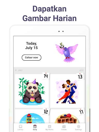 Pixel Art - warna sesuai angka screenshot 14