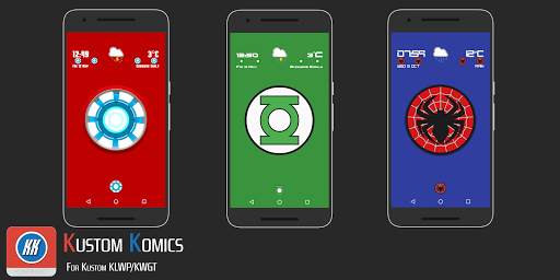 Kustom Komics for KLWP/KWGT screenshot 3
