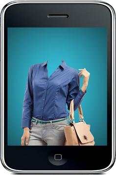 Ladies Shirt Photo Suit screenshot 1