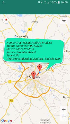 Mobile Number Location : Area  screenshot 8