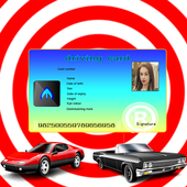 fake driving icon