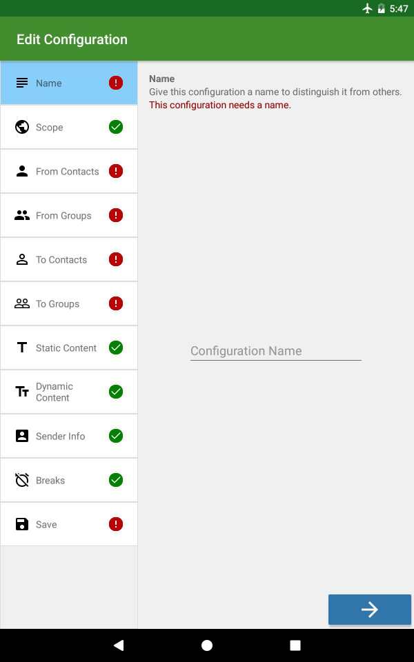 Message Forwarder - SMS, MMS, and Call Forwarding screenshot 19