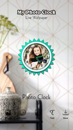My Photo Clock Live Wallpaper screenshot 3