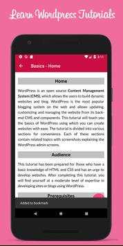 Learn Wordpress Full Offline 4 تصوير الشاشة