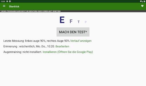 Sehtest screenshot 23