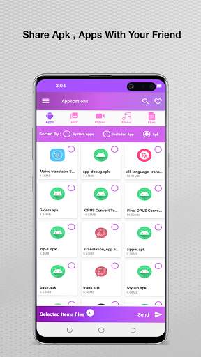 Bluetooth File Transfer - Share Apk & BT sender screenshot 4