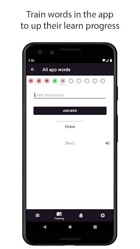 English Words Notifications screenshot 5