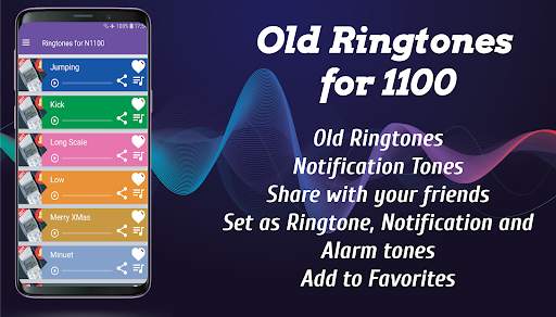 Old Ringtones for Nokia 1100 screenshot 1
