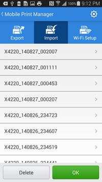 Samsung Mobile Print Manager screenshot 3