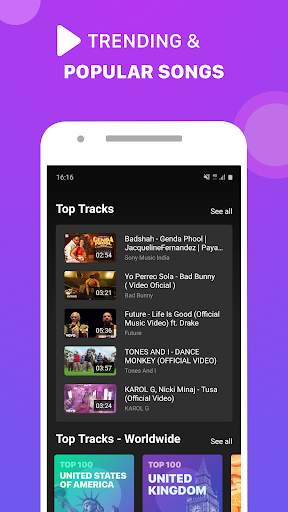 Musicall - Music Apps Songs screenshot 1
