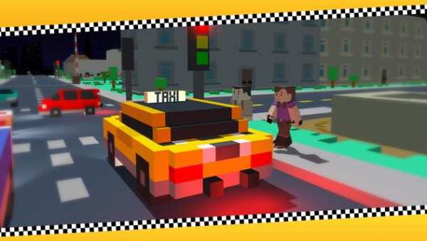 Blocky Traffic Racing screenshot 4