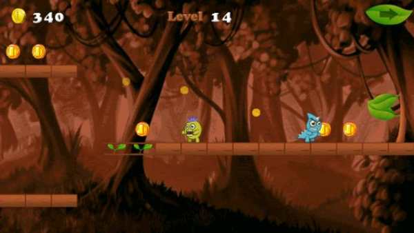 Monster in the Temple Run game screenshot 1