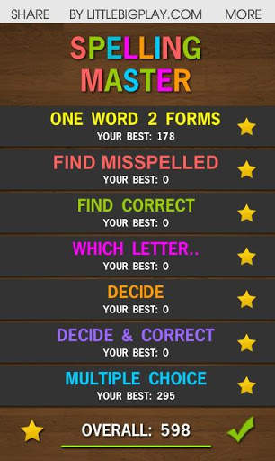 Spelling Master - Free screenshot 1