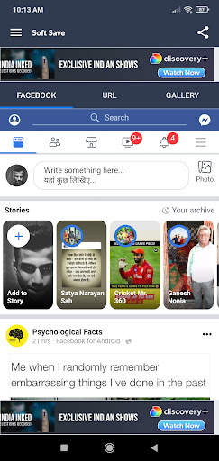 Soft Save - Video Downloader for Facebook screenshot 2