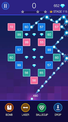 Bricks Breaker - Glow Balls screenshot 5