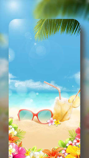 Summer Beach Live Wallpaper & Launcher Themes screenshot 5